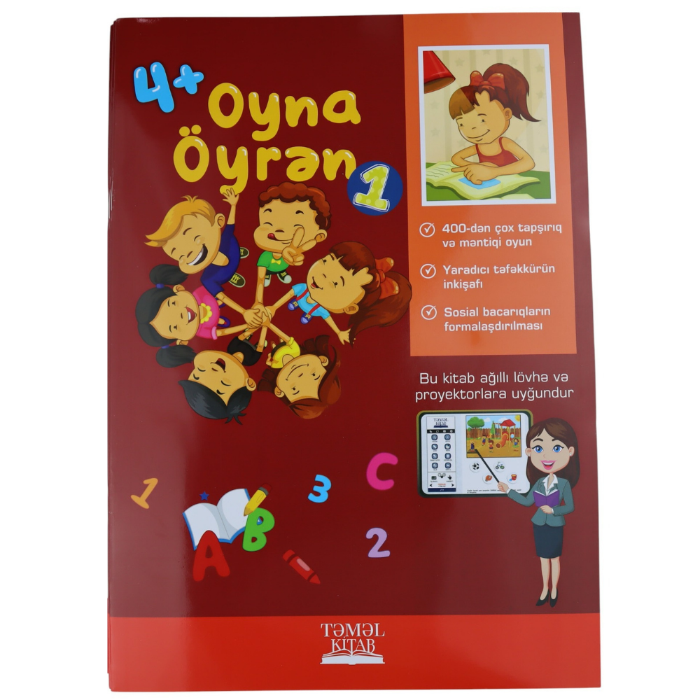(+4 Yaş) Oyna Öyren - Mektebeqeder Hazirliq Desti 